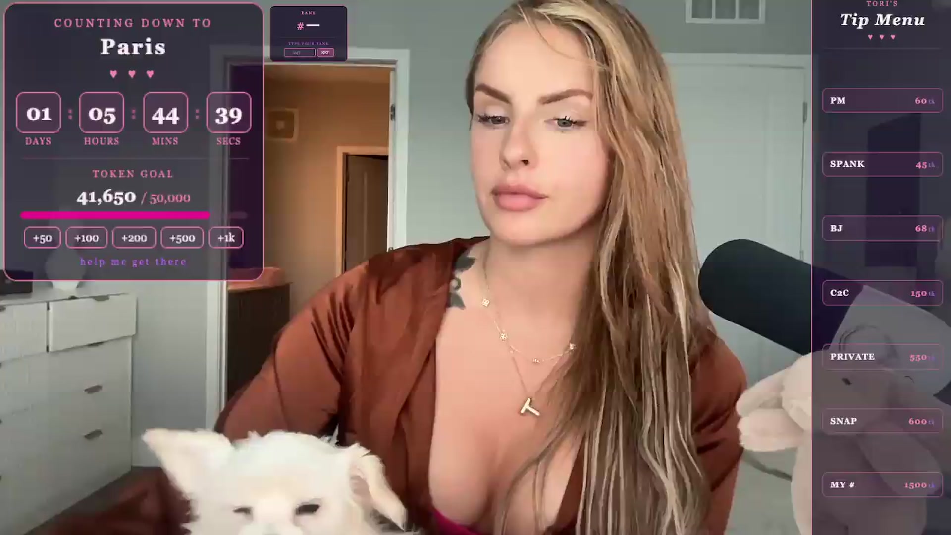 Gallery image thumbnail from GoddessTatiRae's myfreecams stream on, 05/23/2026, 22:26 image 10 of 20