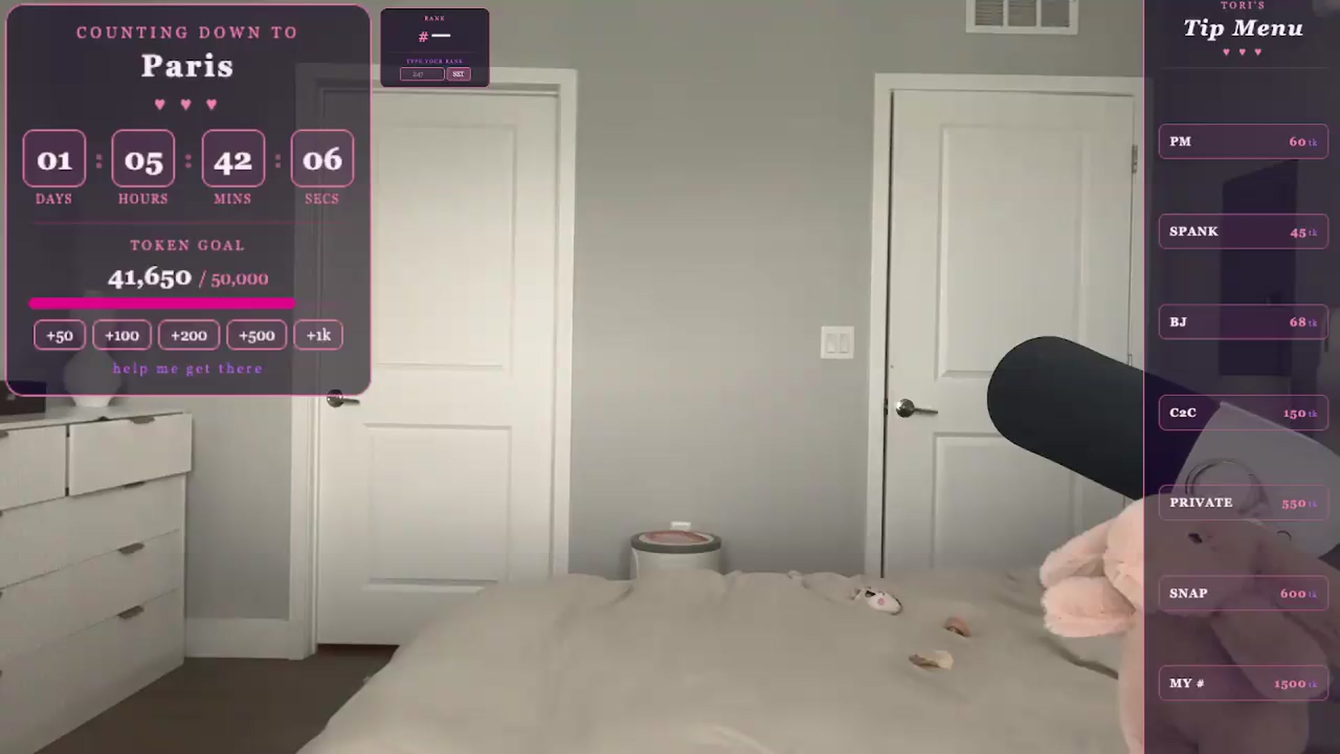 Gallery image thumbnail from GoddessTatiRae's myfreecams stream on, 05/23/2026, 22:26 image 13 of 20