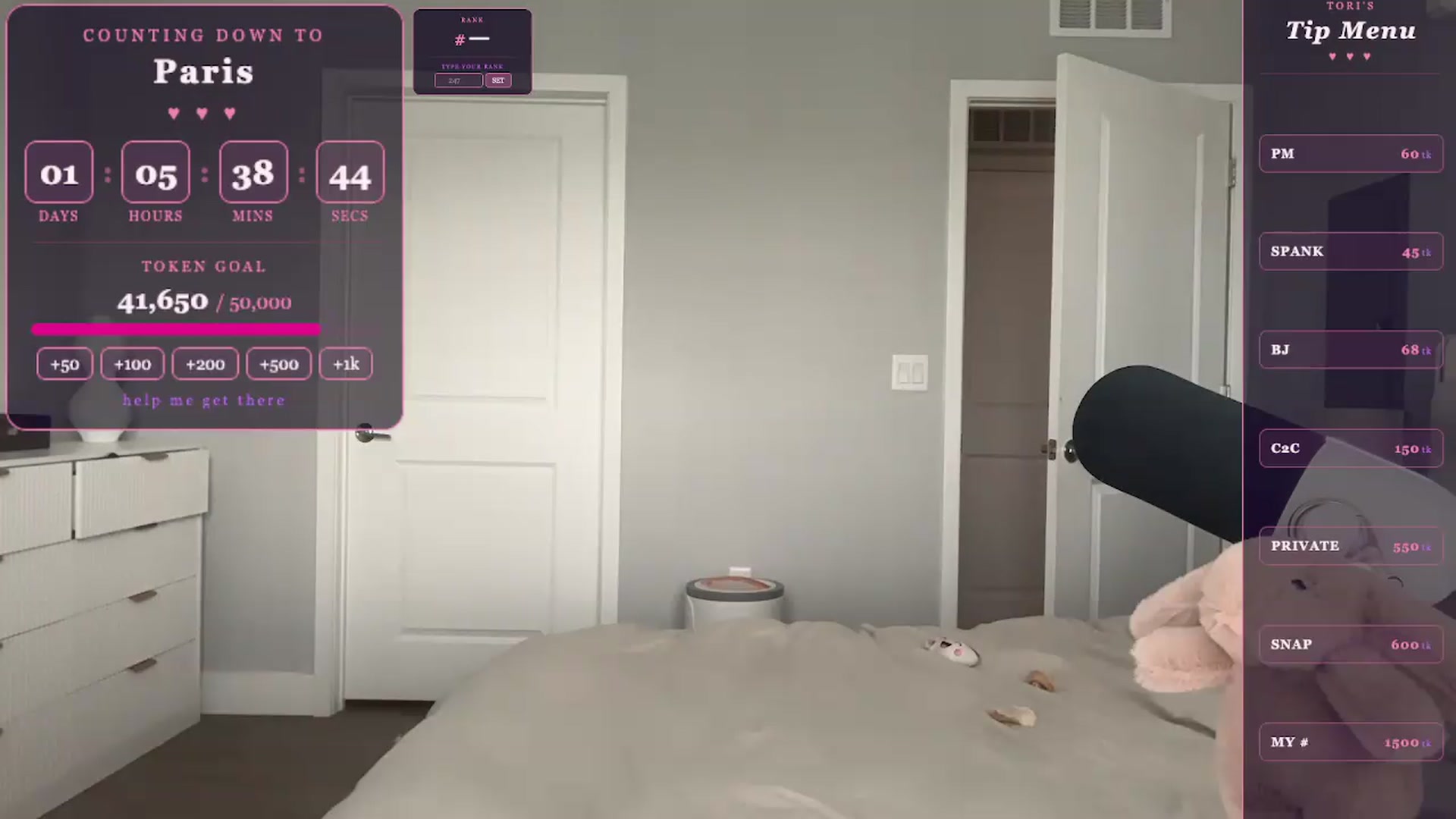 Gallery image thumbnail from GoddessTatiRae's myfreecams stream on, 05/23/2026, 22:26 image 17 of 20
