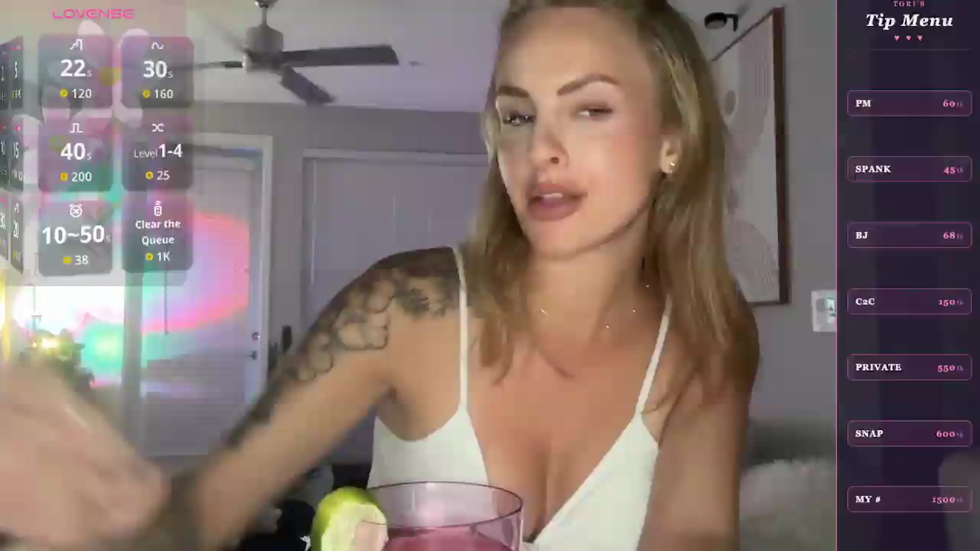 Gallery image thumbnail from GoddessTatiRae's myfreecams stream on, 06/15/2026, 01:14 image 9 of 20