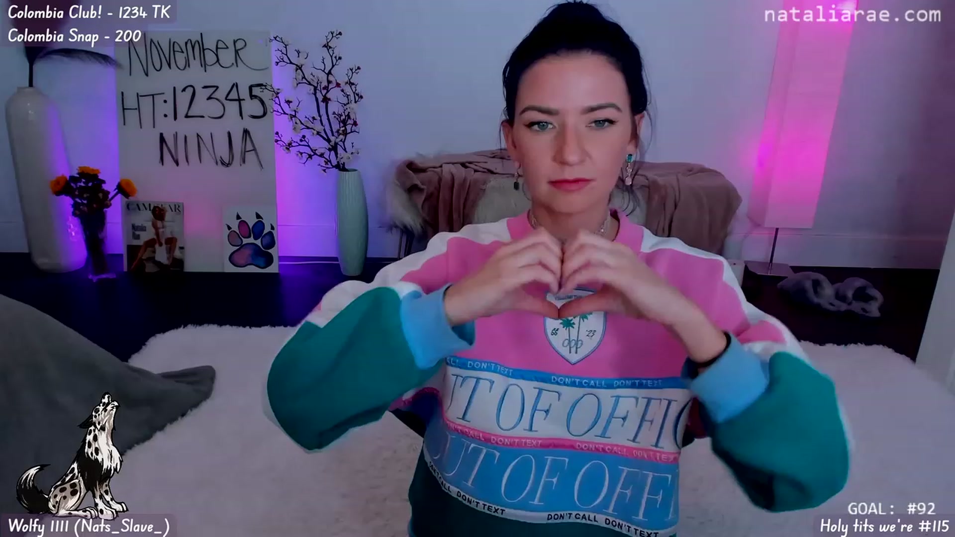 Gallery image thumbnail from Goddess_Nat's myfreecams stream on, 11/19/2023, 10:38 image 5 of 20