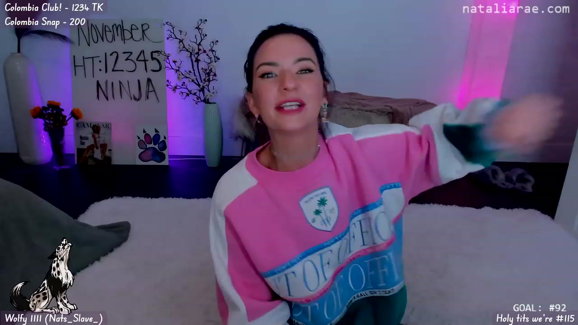 Gallery image thumbnail from Goddess_Nat's myfreecams stream on, 11/19/2023, 10:38 image 3 of 20