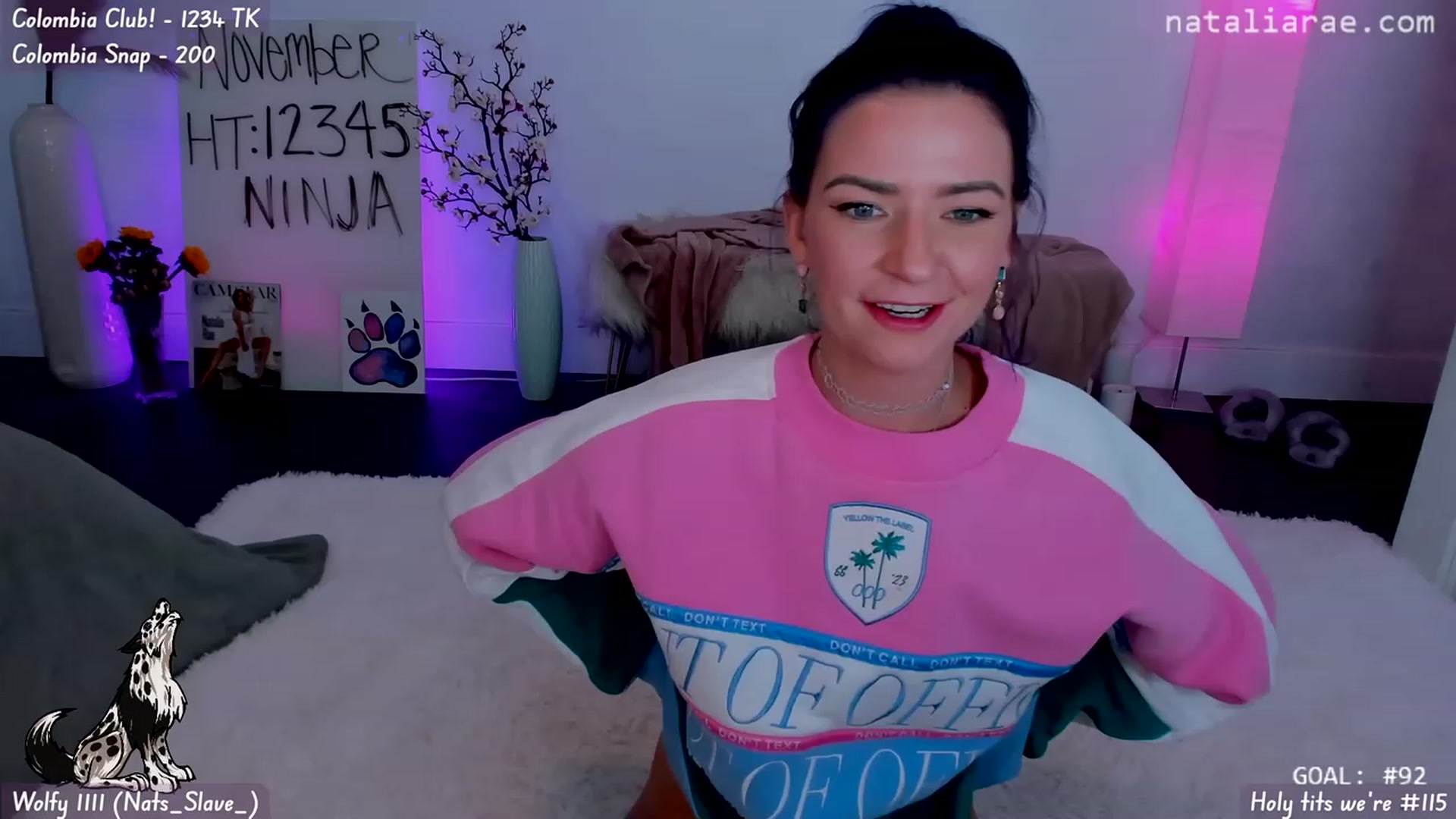 Gallery image thumbnail from Goddess_Nat's myfreecams stream on, 11/19/2023, 10:38 image 8 of 20