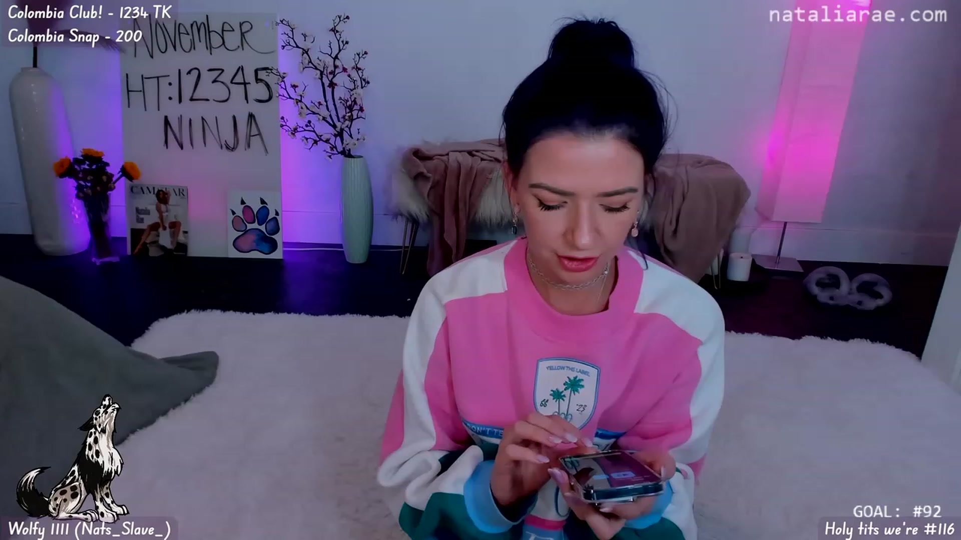 Gallery image thumbnail from Goddess_Nat's myfreecams stream on, 11/19/2023, 10:38 image 10 of 20