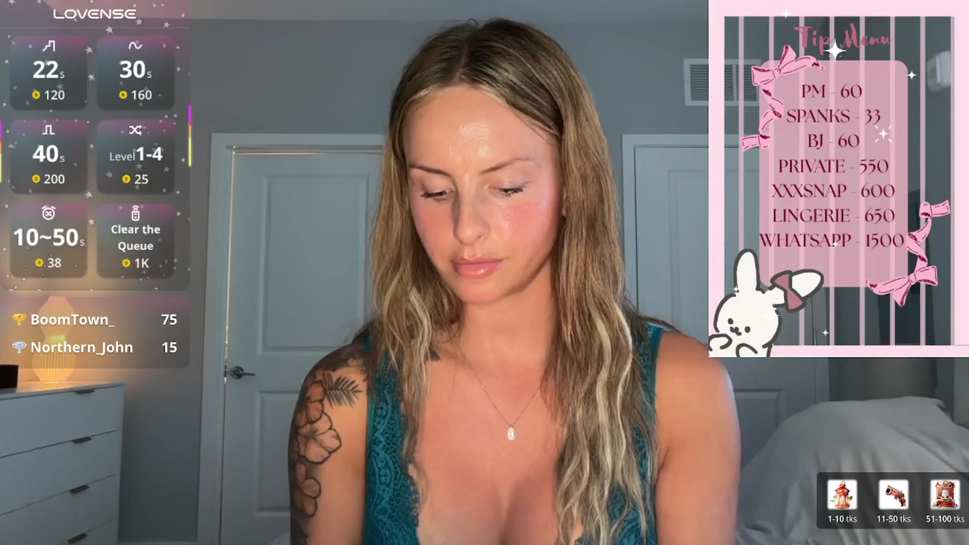 Gallery image thumbnail from GodessTatiRae's myfreecams stream on, 04/02/2026, 04:23 image 19 of 20