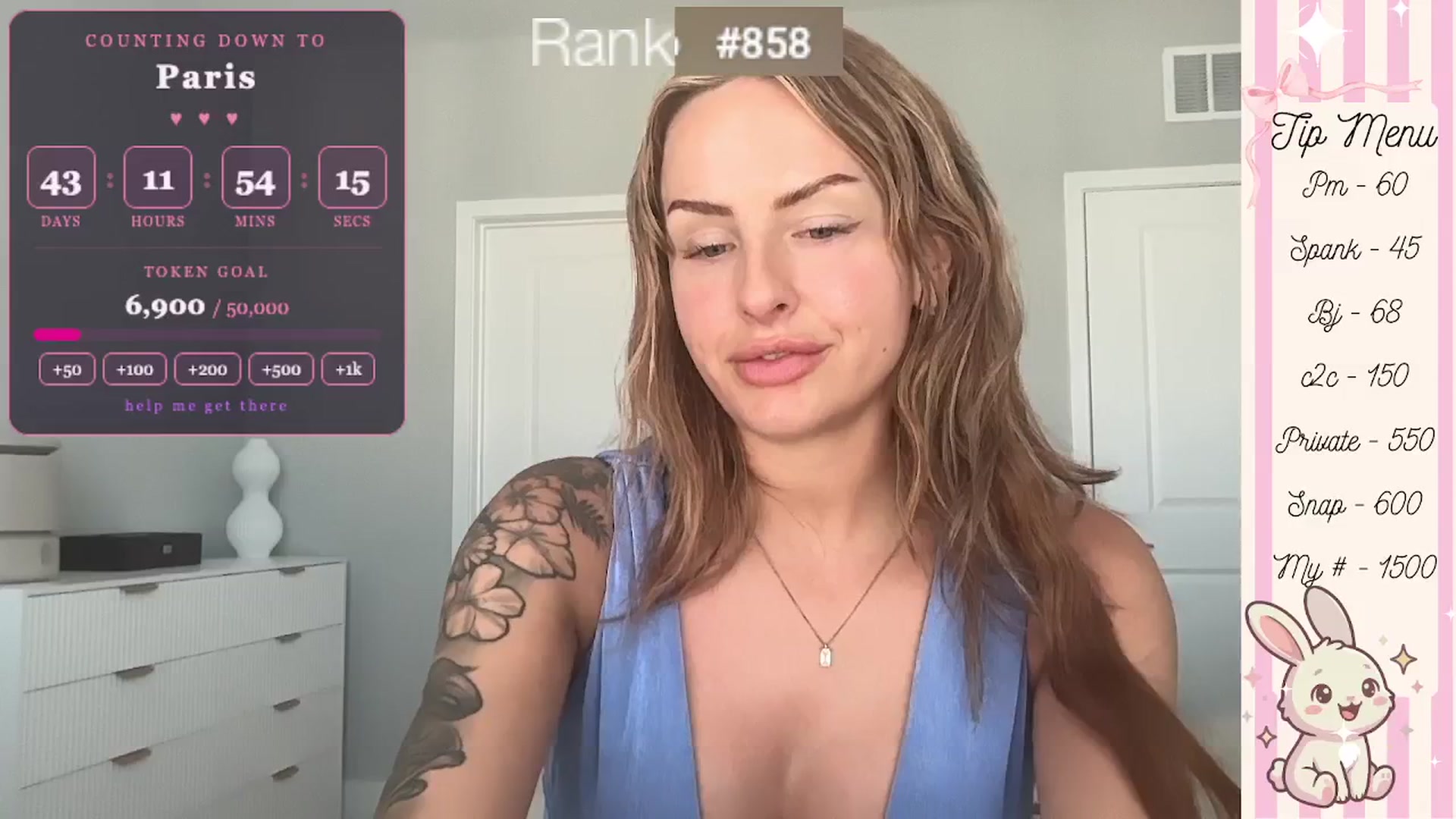 Gallery image thumbnail from GodessTatiRae's myfreecams stream on, 04/11/2026, 16:13 image 19 of 20