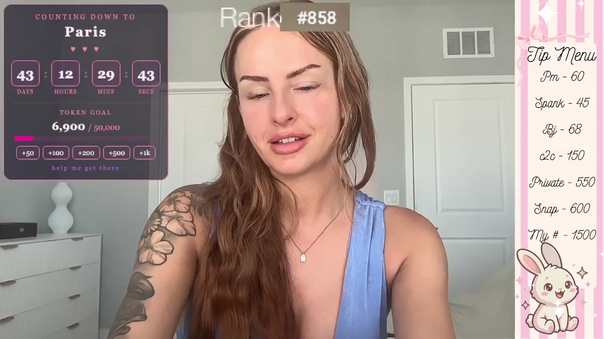 Gallery image thumbnail from GodessTatiRae's myfreecams stream on, 04/11/2026, 16:13 image 5 of 20