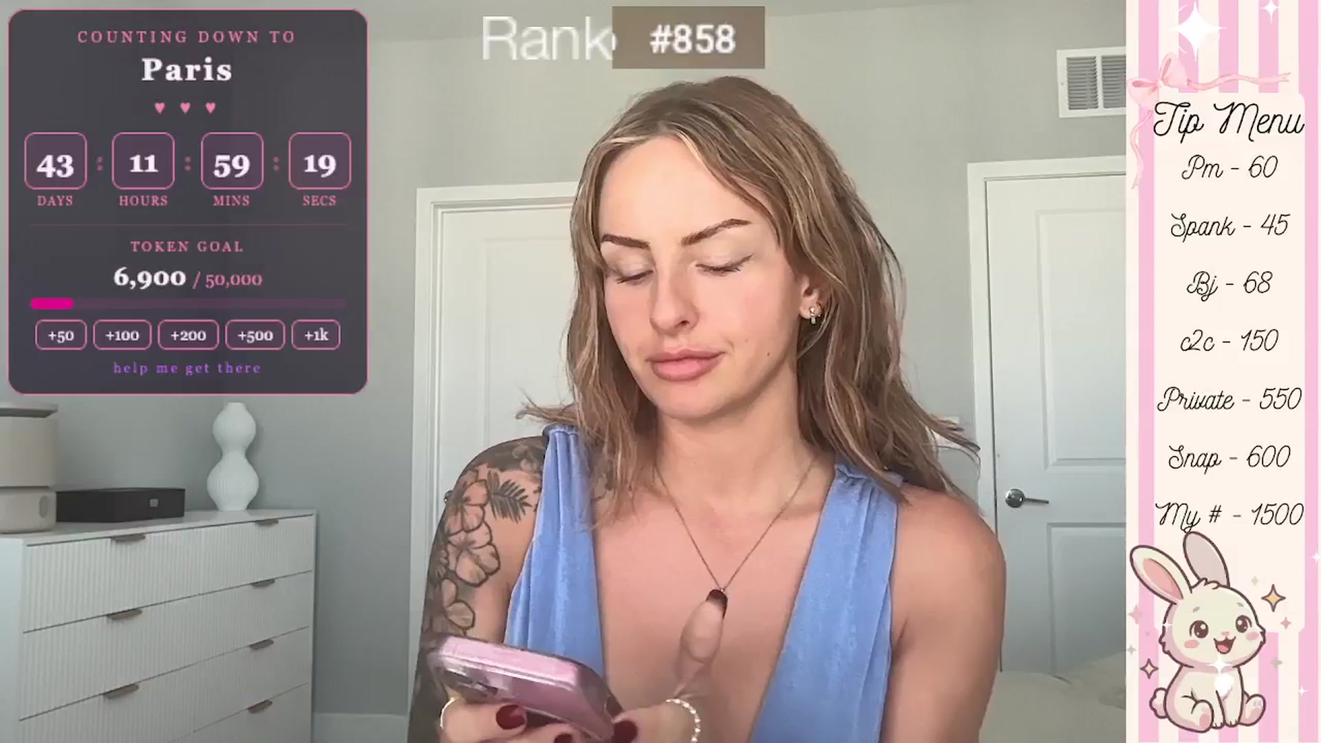 Gallery image thumbnail from GodessTatiRae's myfreecams stream on, 04/11/2026, 16:13 image 17 of 20