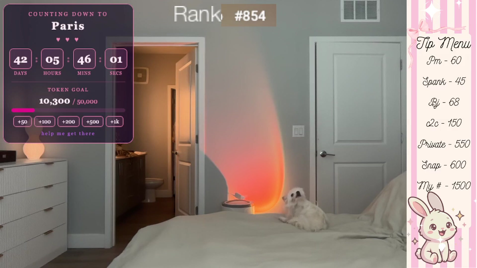 Gallery image thumbnail from GodessTatiRae's myfreecams stream on, 04/12/2026, 22:19 image 19 of 20