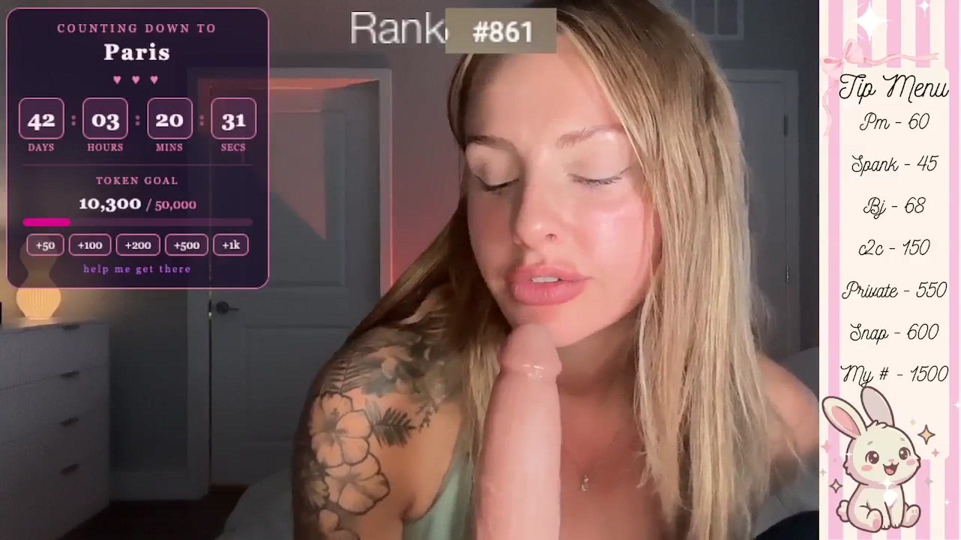 Gallery image thumbnail from GodessTatiRae's myfreecams stream on, 04/13/2026, 24:44 image 19 of 20