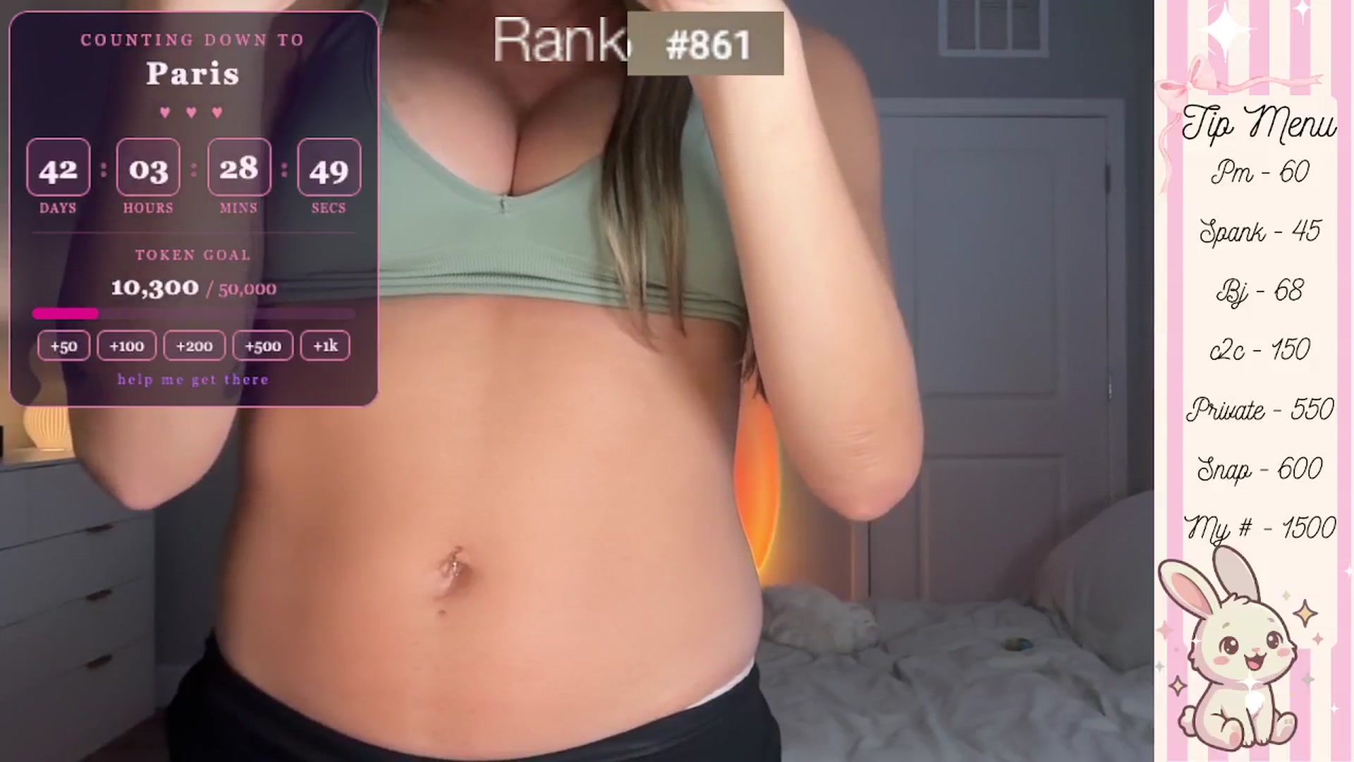 Gallery image thumbnail from GodessTatiRae's myfreecams stream on, 04/13/2026, 24:44 image 13 of 20