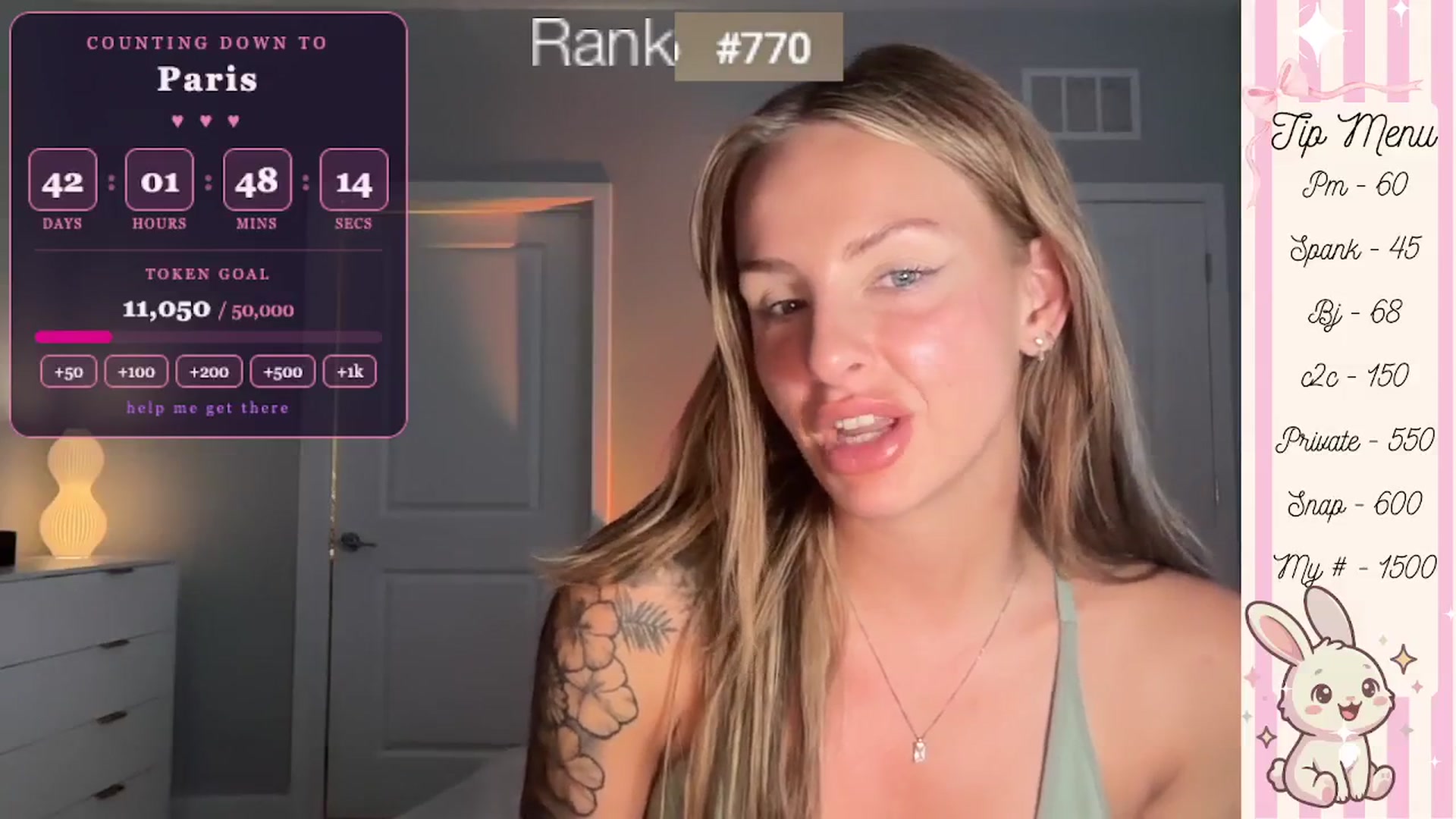 Gallery image thumbnail from GodessTatiRae's myfreecams stream on, 04/13/2026, 03:44 image 7 of 20