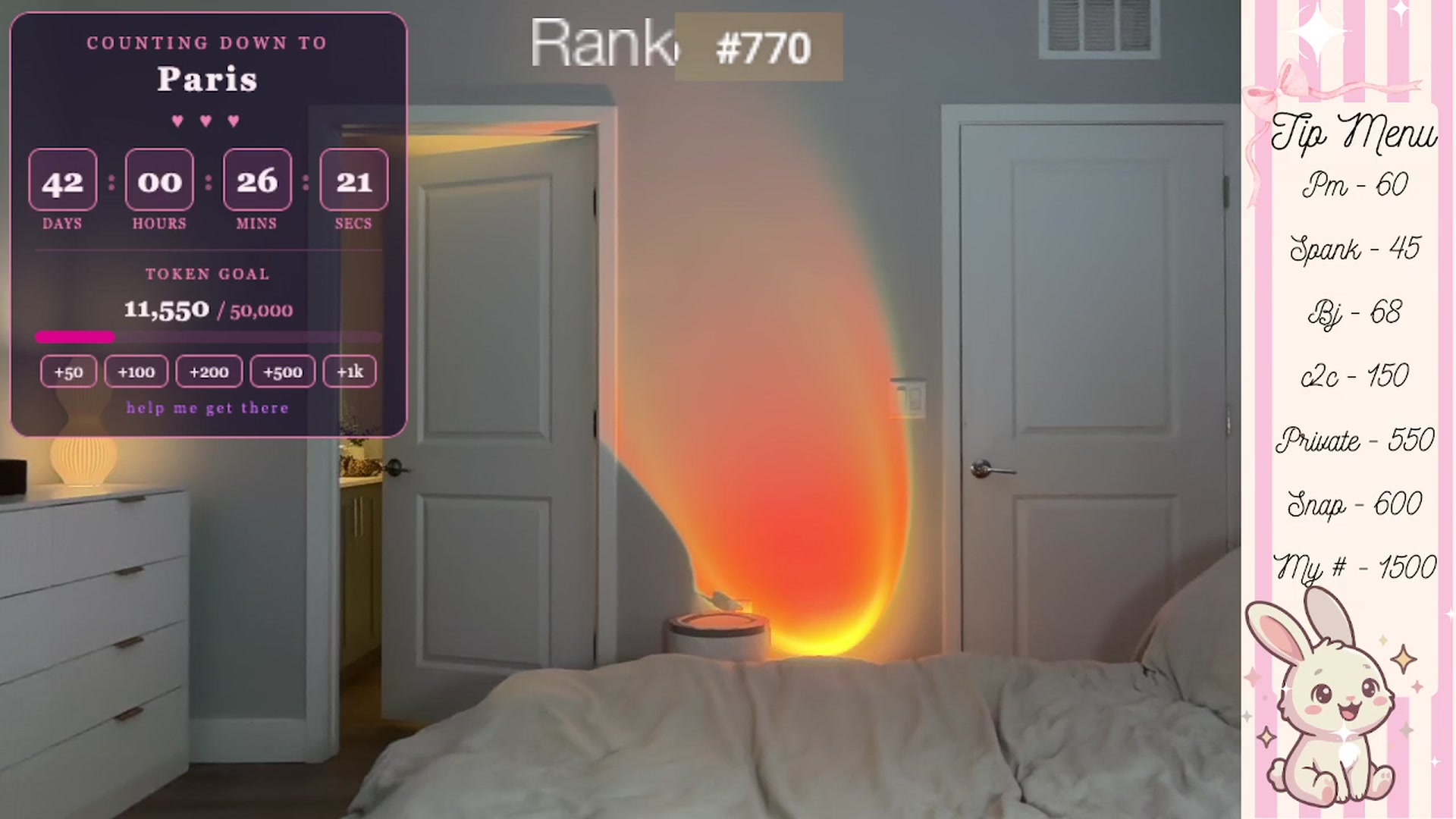 Gallery image thumbnail from GodessTatiRae's myfreecams stream on, 04/13/2026, 03:44 image 20 of 20