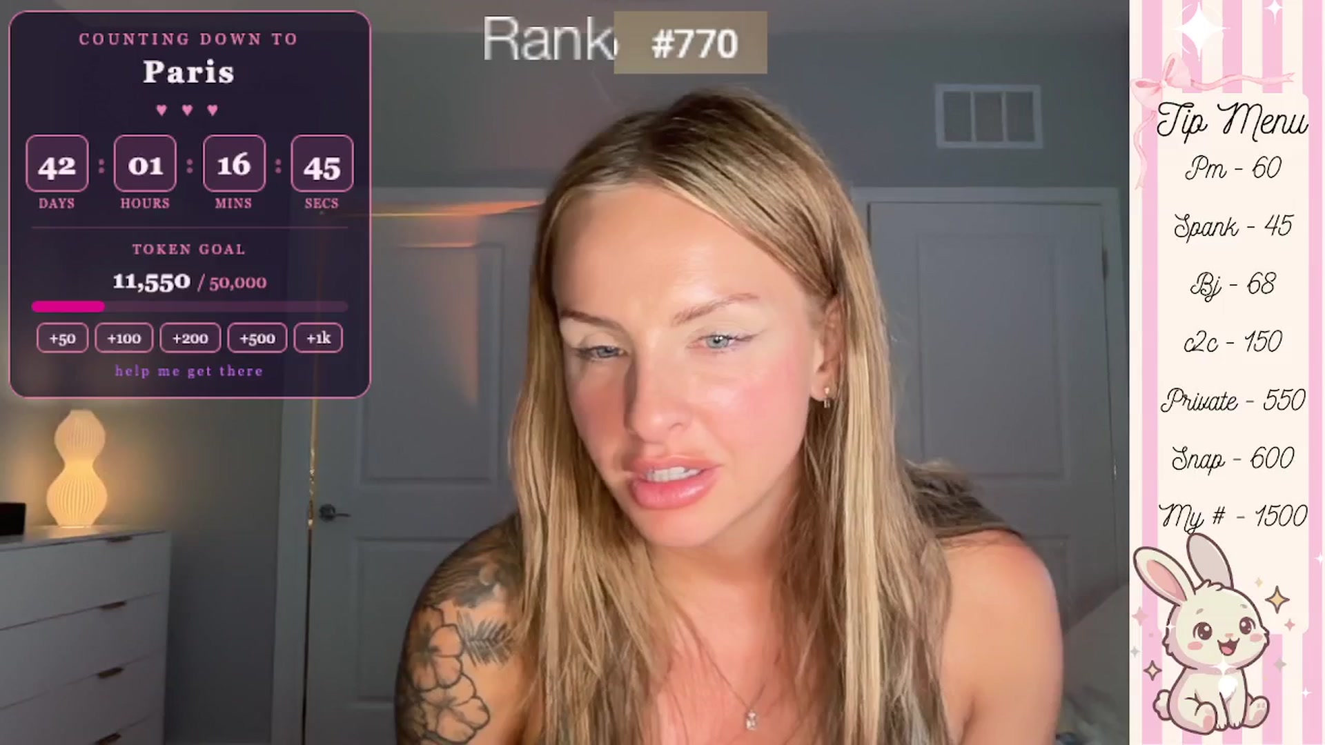 Gallery image thumbnail from GodessTatiRae's myfreecams stream on, 04/13/2026, 03:44 image 12 of 20