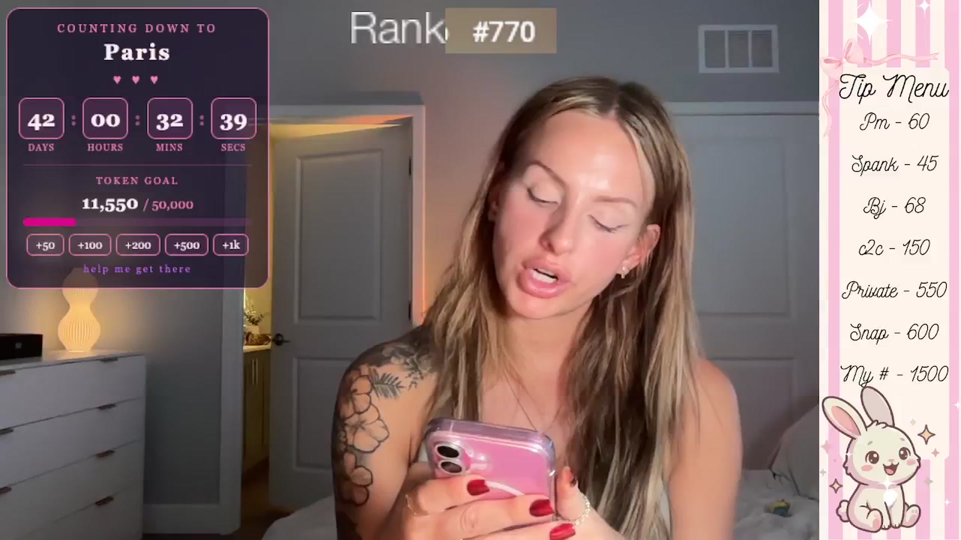 Gallery image thumbnail from GodessTatiRae's myfreecams stream on, 04/13/2026, 03:44 image 19 of 20