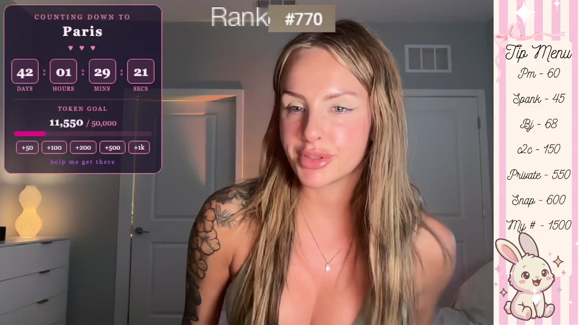 Gallery image thumbnail from GodessTatiRae's myfreecams stream on, 04/13/2026, 03:44 image 10 of 20