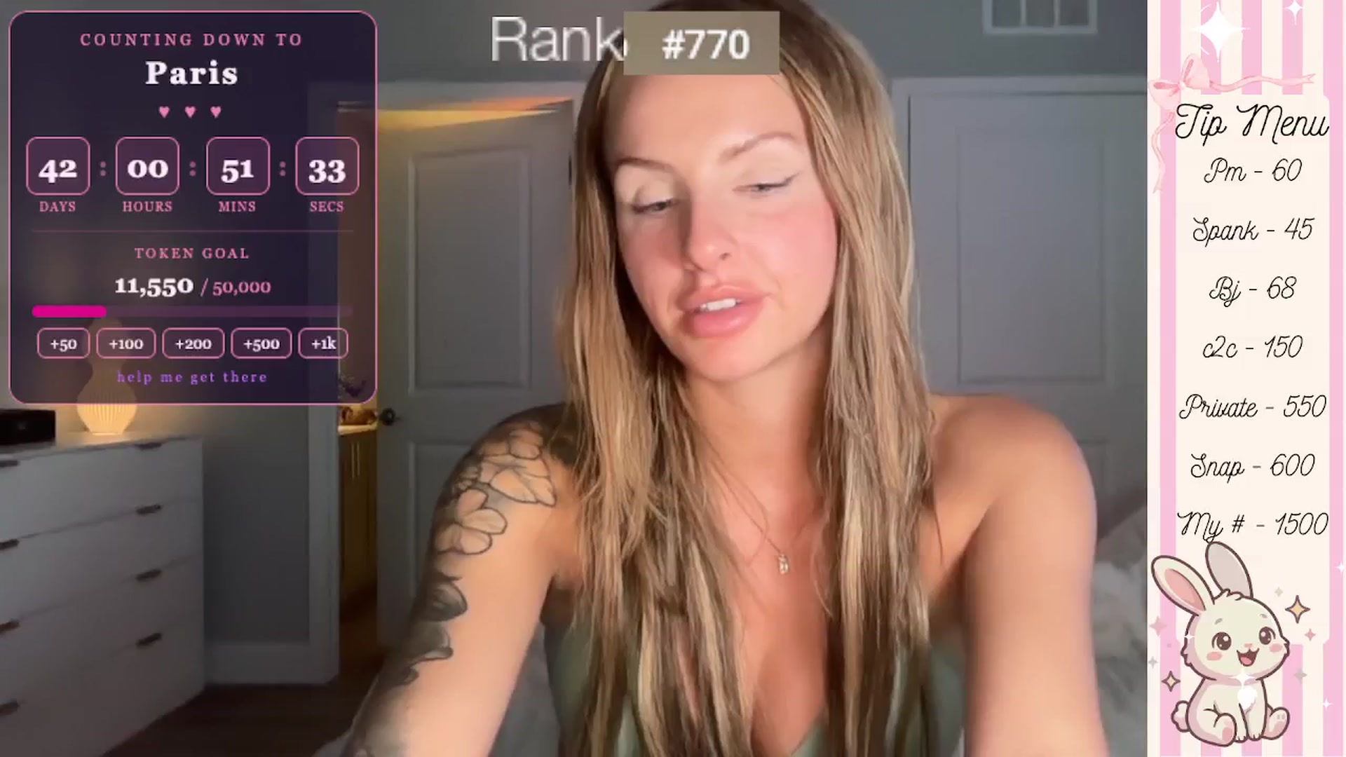 Gallery image thumbnail from GodessTatiRae's myfreecams stream on, 04/13/2026, 03:44 image 16 of 20