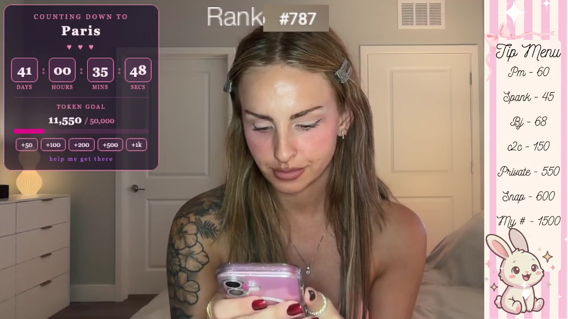 Gallery image thumbnail from GodessTatiRae's myfreecams stream on, 04/14/2026, 03:29 image 13 of 20