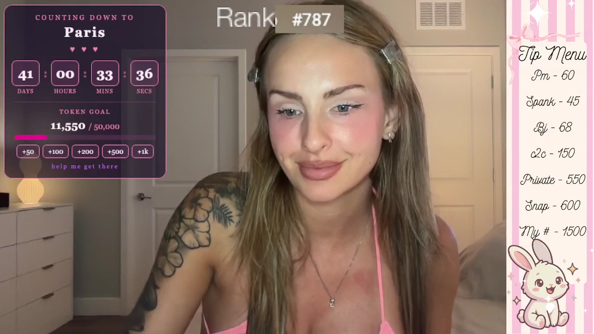 Gallery image thumbnail from GodessTatiRae's myfreecams stream on, 04/14/2026, 03:29 image 17 of 20