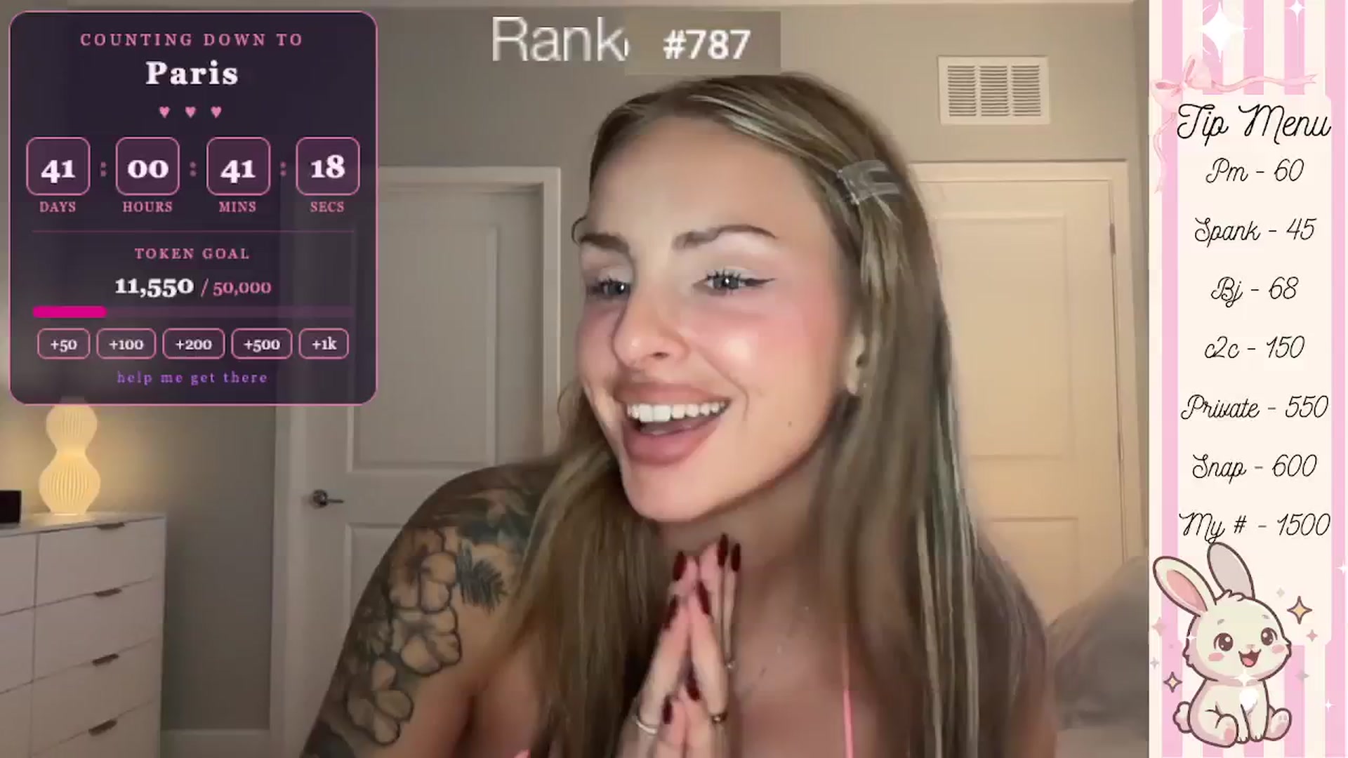 Gallery image thumbnail from GodessTatiRae's myfreecams stream on, 04/14/2026, 03:29 image 3 of 20