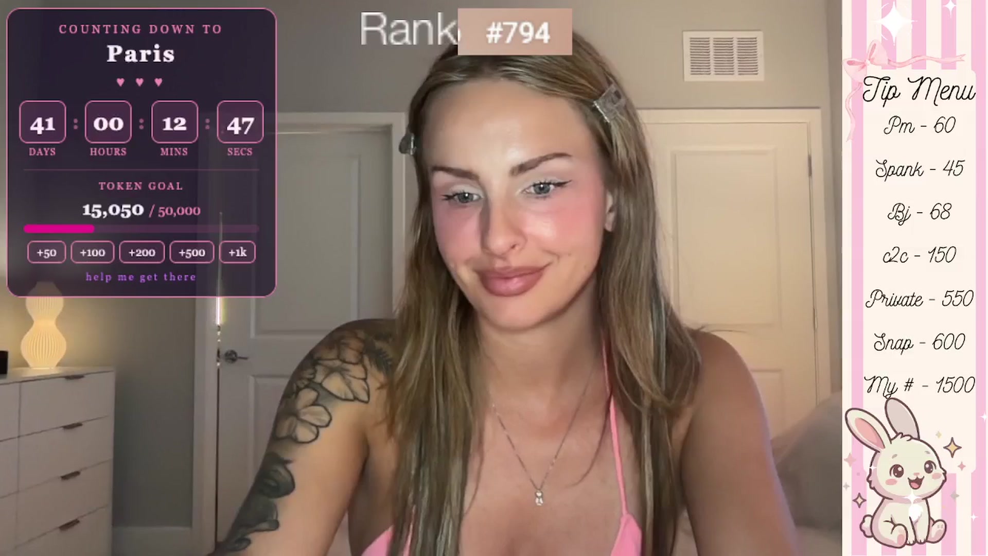Gallery image thumbnail from GodessTatiRae's myfreecams stream on, 04/14/2026, 04:02 image 11 of 20
