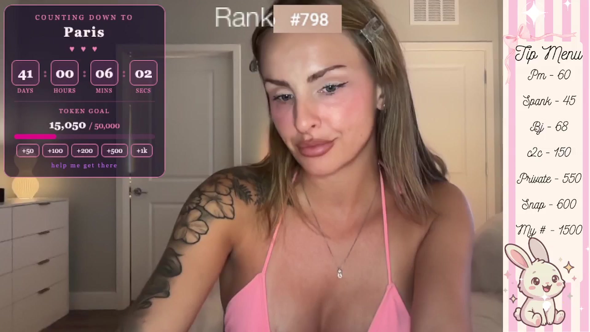 Gallery image thumbnail from GodessTatiRae's myfreecams stream on, 04/14/2026, 04:02 image 16 of 20