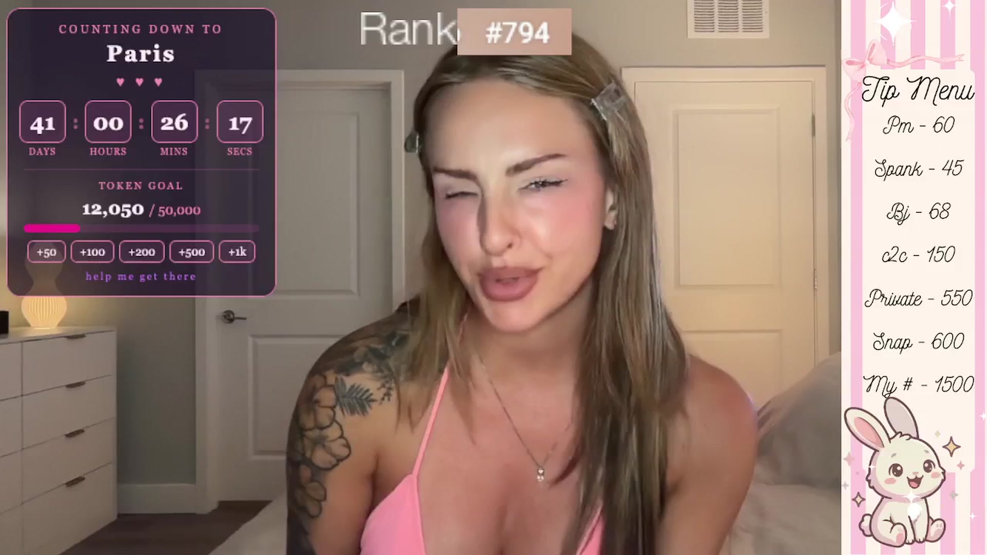 Gallery image thumbnail from GodessTatiRae's myfreecams stream on, 04/14/2026, 04:02 image 1 of 20
