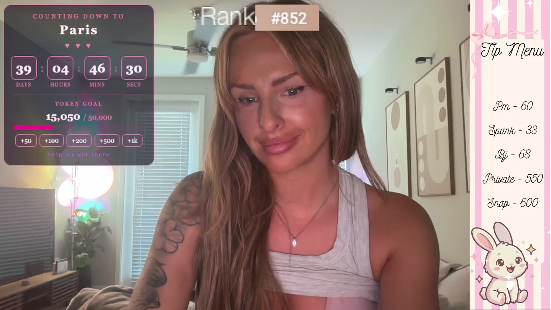 Gallery image thumbnail from GodessTatiRae's myfreecams stream on, 04/15/2026, 23:26 image 14 of 20