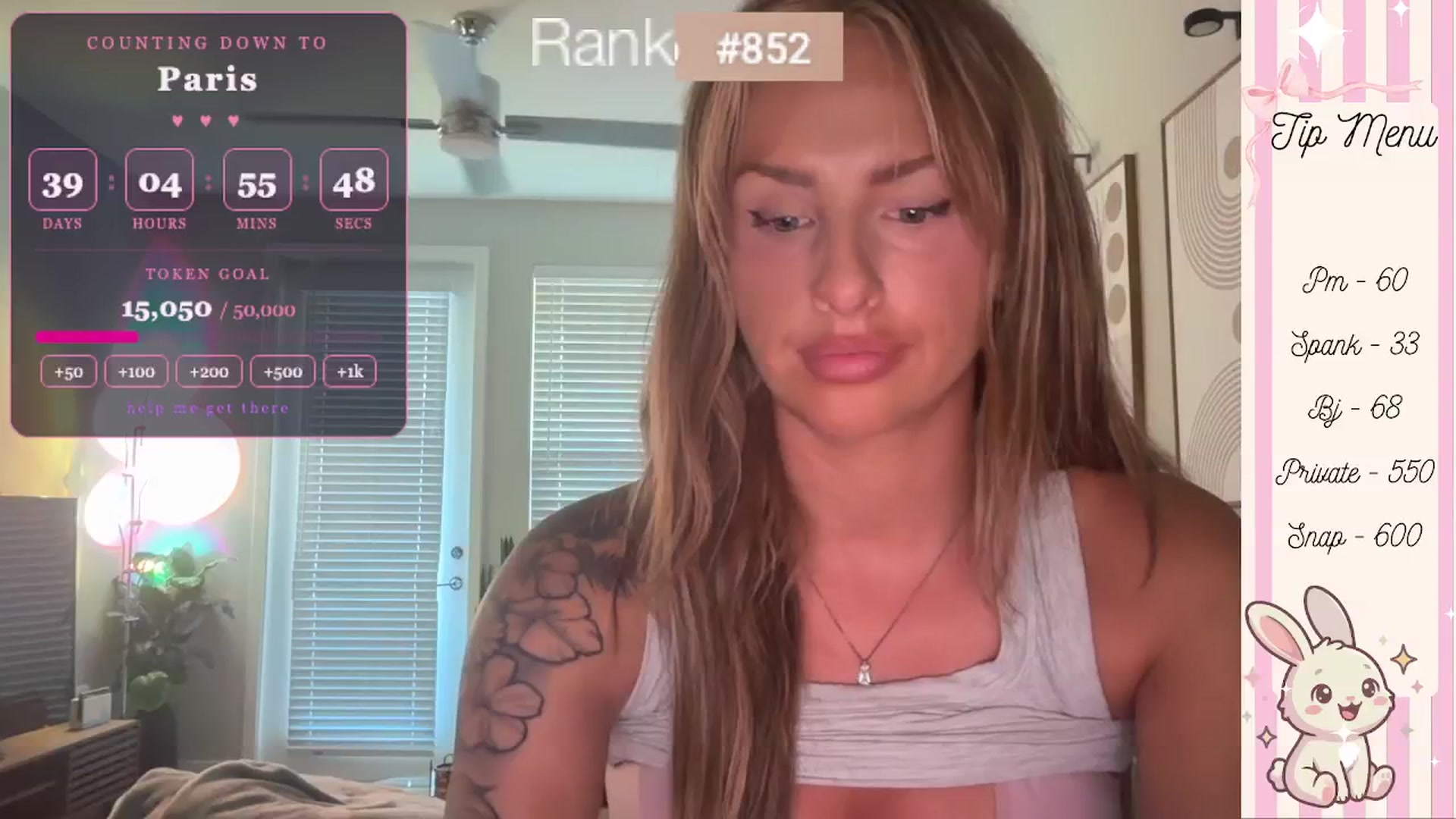Gallery image thumbnail from GodessTatiRae's myfreecams stream on, 04/15/2026, 23:26 image 8 of 20