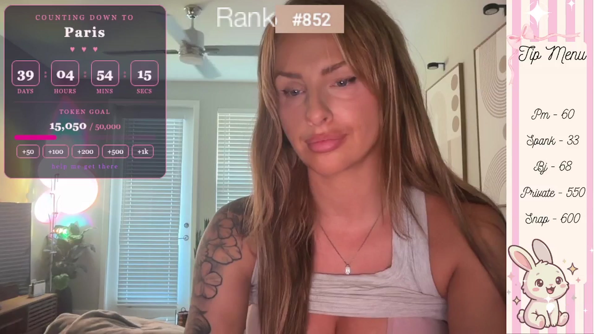 Gallery image thumbnail from GodessTatiRae's myfreecams stream on, 04/15/2026, 23:26 image 9 of 20