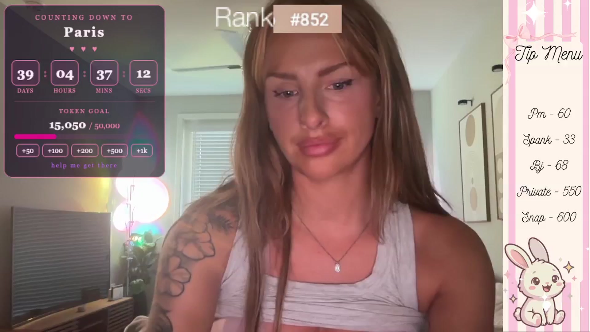 Gallery image thumbnail from GodessTatiRae's myfreecams stream on, 04/15/2026, 23:26 image 20 of 20