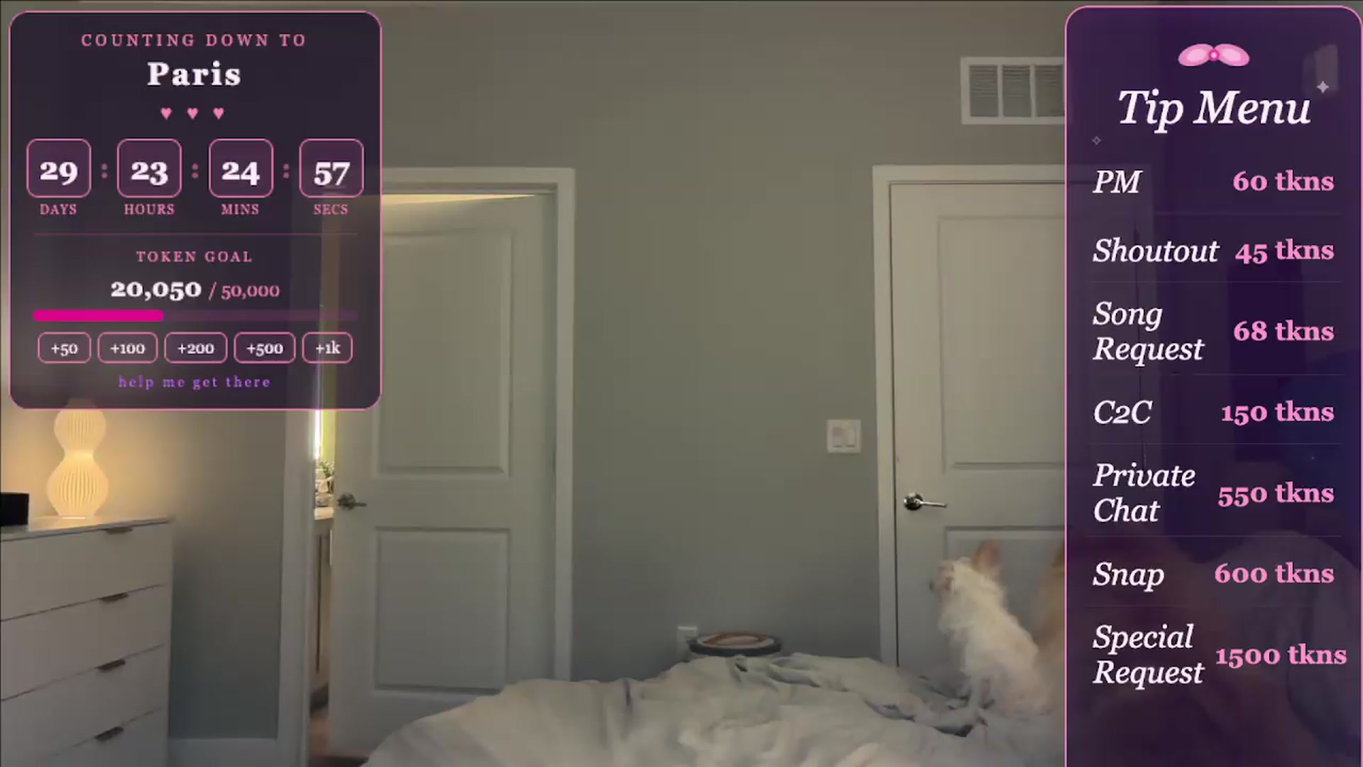 Gallery image thumbnail from GodessTatiRae's myfreecams stream on, 04/25/2026, 04:49 image 2 of 20