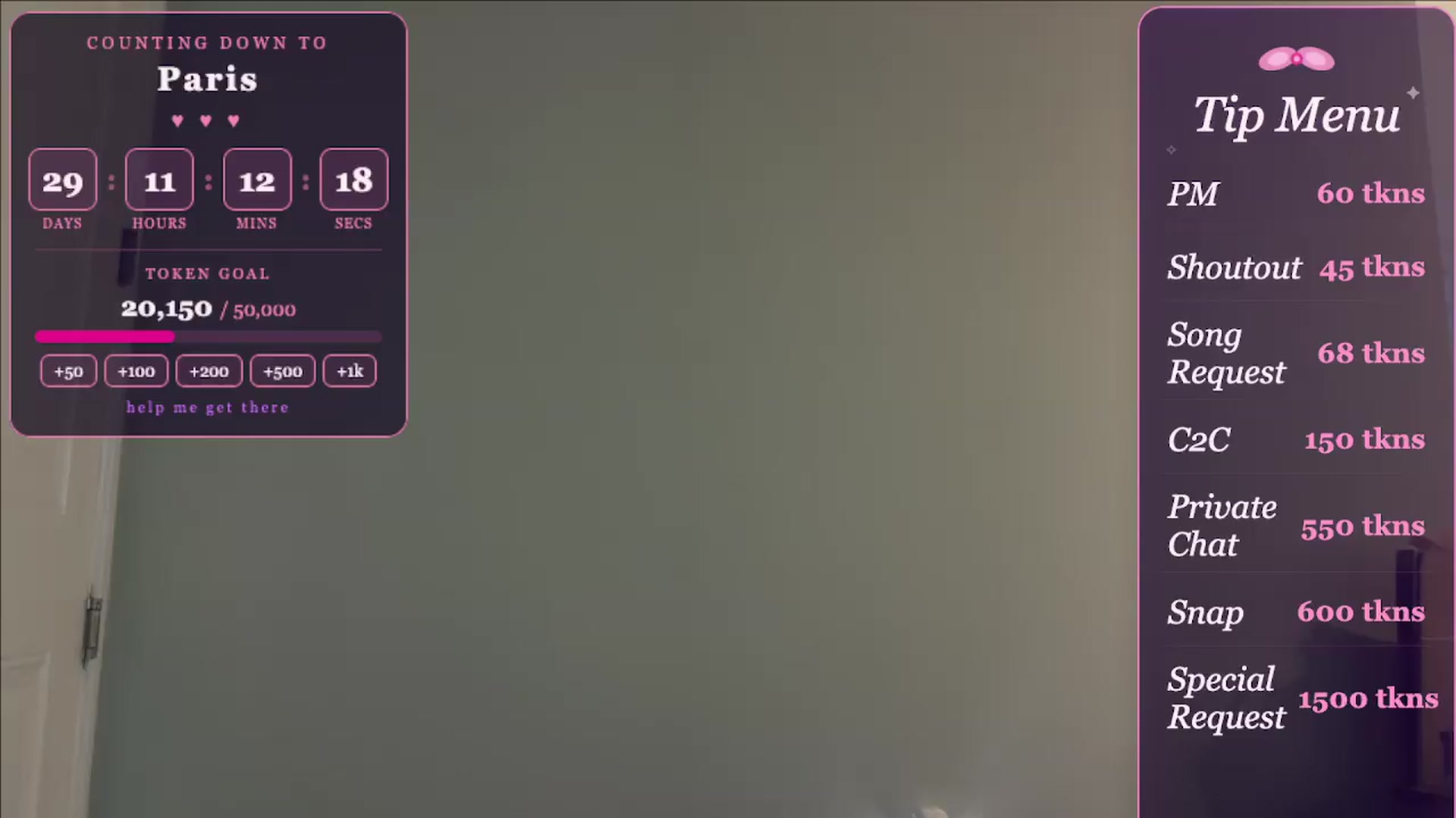 Gallery image thumbnail from GodessTatiRae's myfreecams stream on, 04/25/2026, 17:27 image 1 of 20