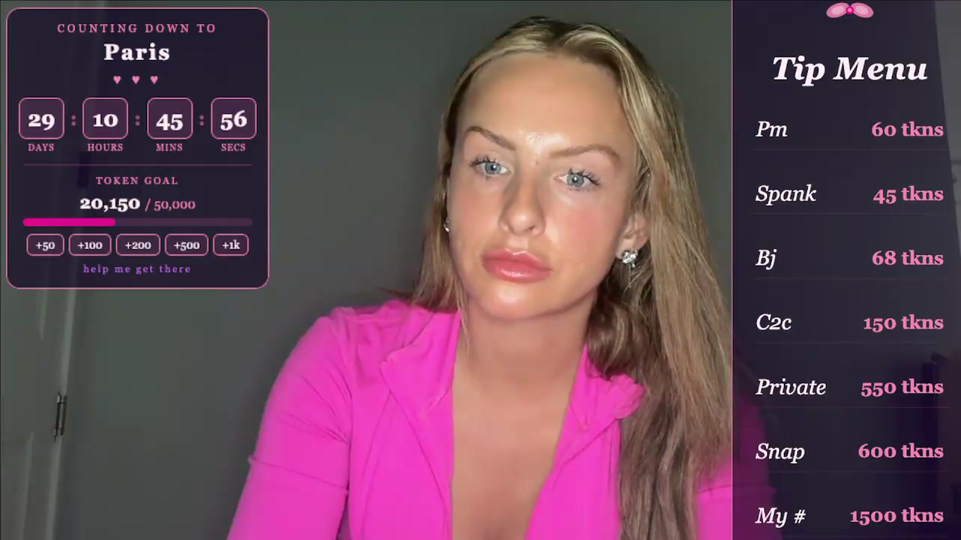 Gallery image thumbnail from GodessTatiRae's myfreecams stream on, 04/25/2026, 17:27 image 15 of 20
