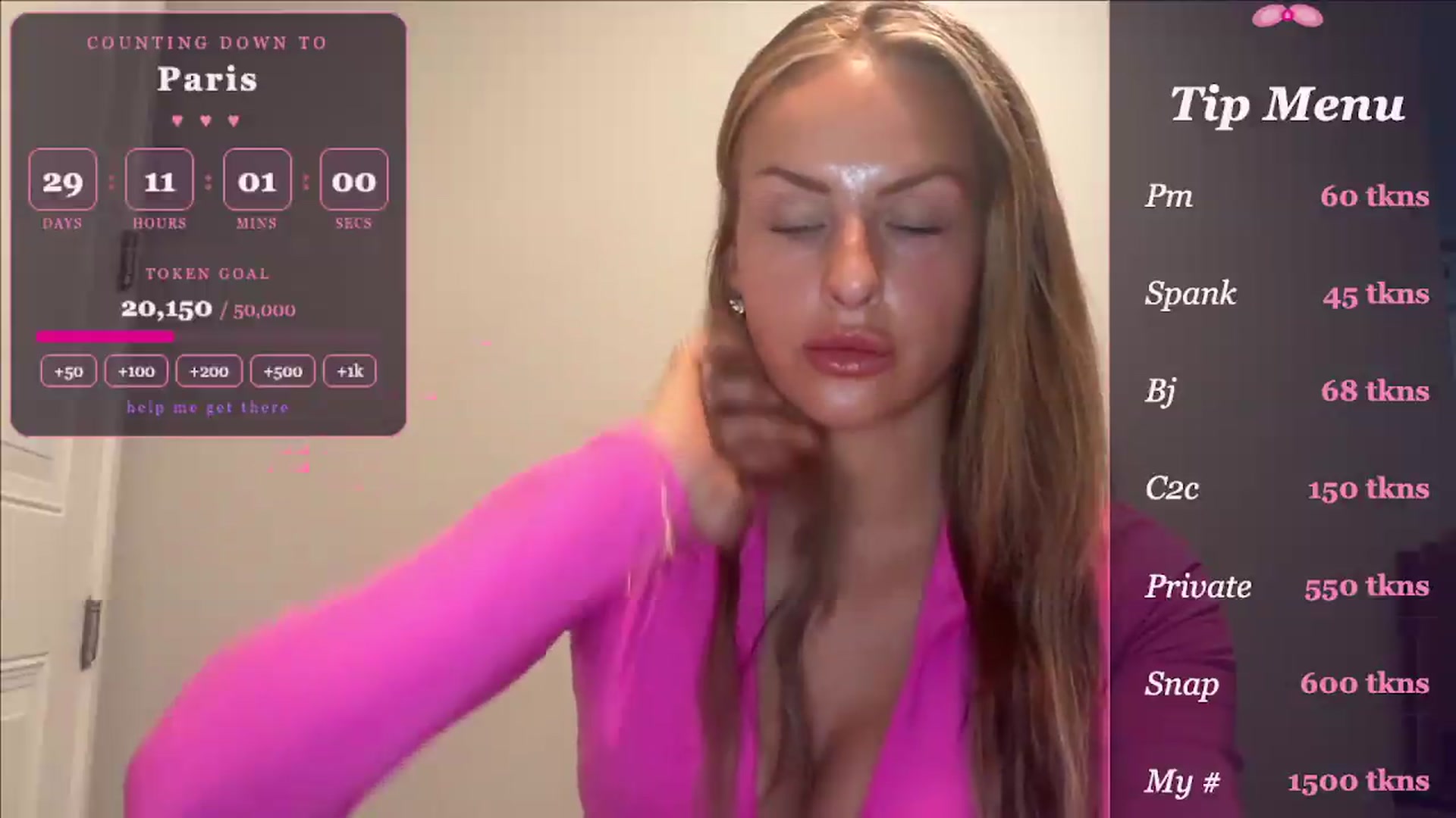 Gallery image thumbnail from GodessTatiRae's myfreecams stream on, 04/25/2026, 17:27 image 7 of 20
