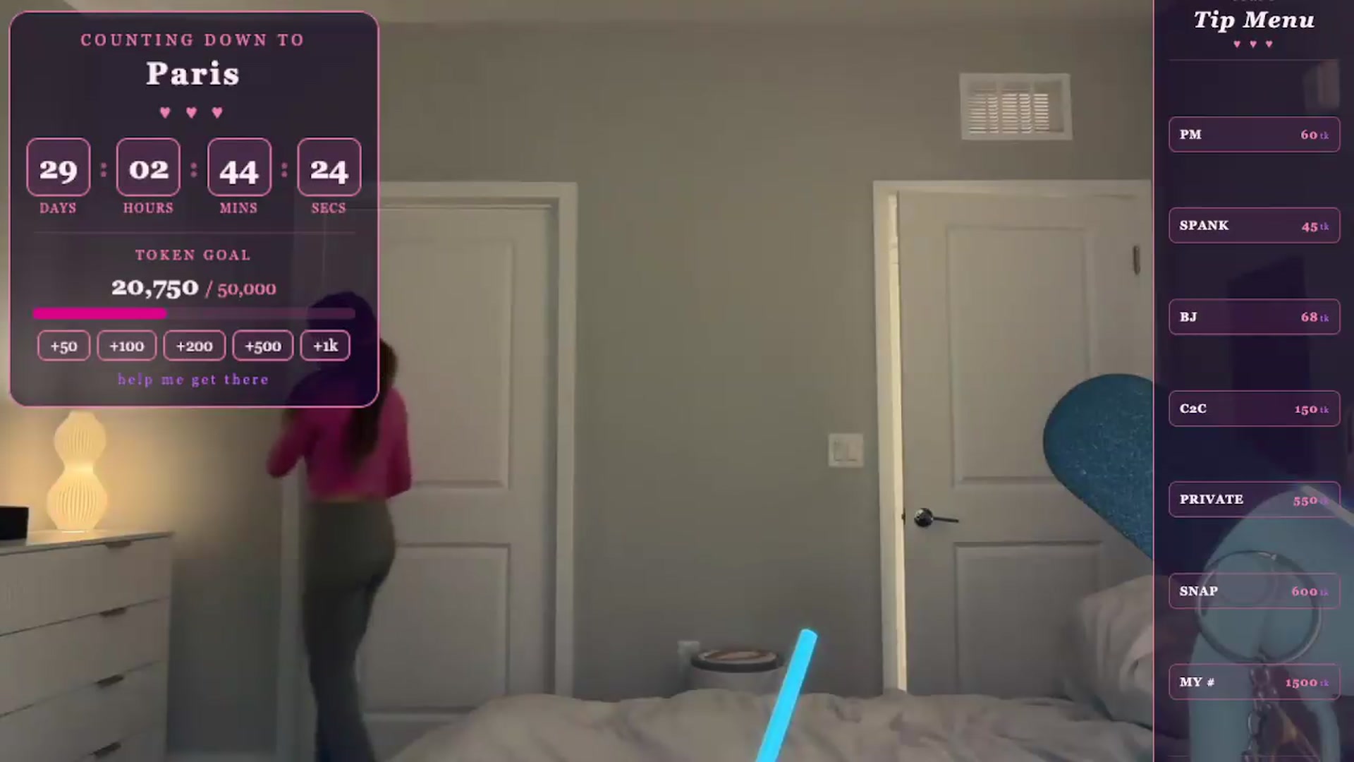 Gallery image thumbnail from GodessTatiRae's myfreecams stream on, 04/26/2026, 01:26 image 8 of 20