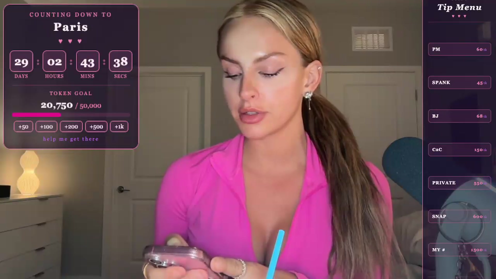 Gallery image thumbnail from GodessTatiRae's myfreecams stream on, 04/26/2026, 01:26 image 9 of 20