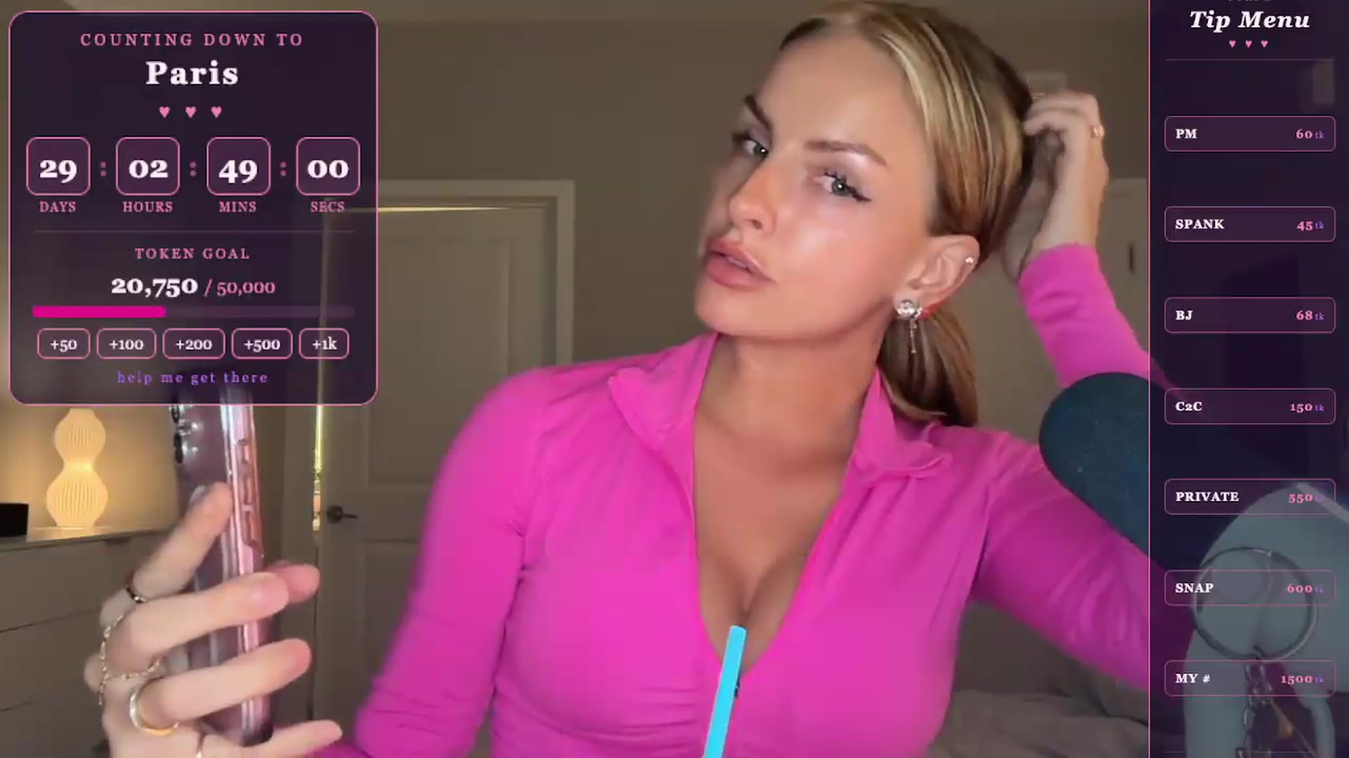 Gallery image thumbnail from GodessTatiRae's myfreecams stream on, 04/26/2026, 01:26 image 2 of 20