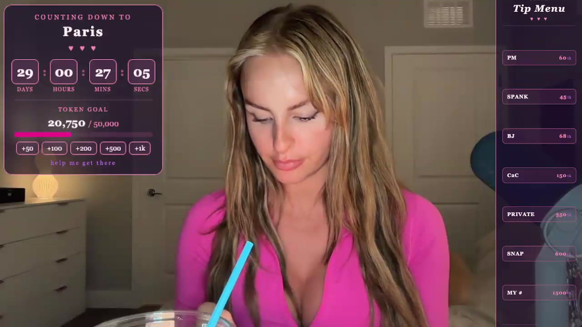 Gallery image thumbnail from GodessTatiRae's myfreecams stream on, 04/26/2026, 04:19 image 11 of 20