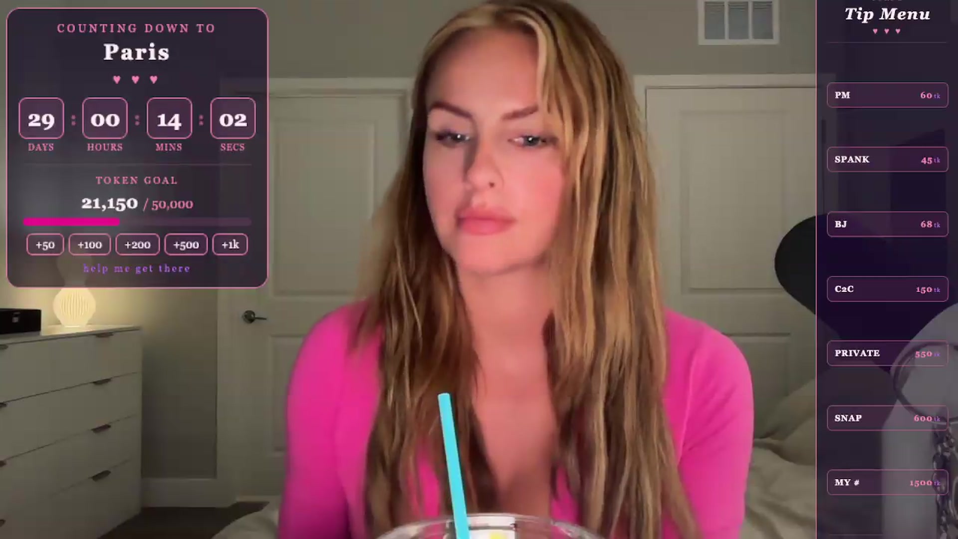 Gallery image thumbnail from GodessTatiRae's myfreecams stream on, 04/26/2026, 04:19 image 14 of 20