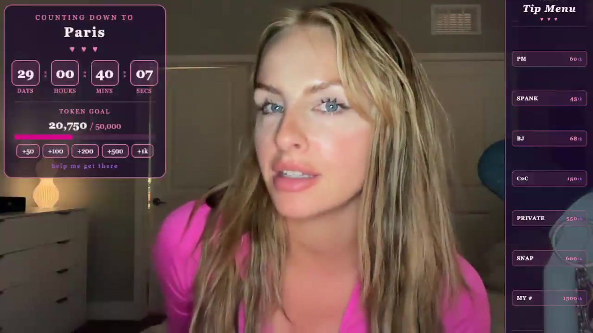 Gallery image thumbnail from GodessTatiRae's myfreecams stream on, 04/26/2026, 04:19 image 8 of 20