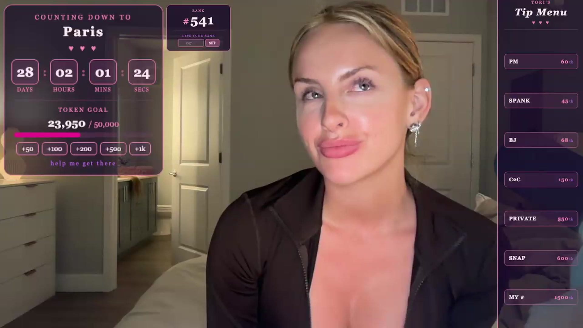 Gallery image thumbnail from GodessTatiRae's myfreecams stream on, 04/27/2026, 02:21 image 15 of 20