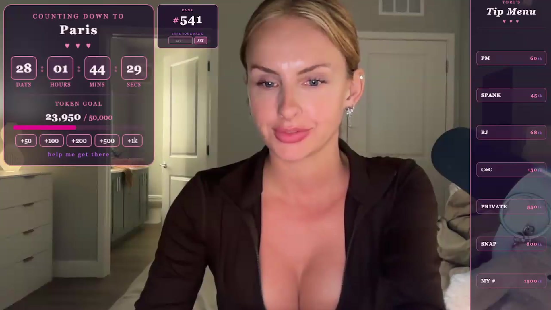 Gallery image thumbnail from GodessTatiRae's myfreecams stream on, 04/27/2026, 02:21 image 20 of 20