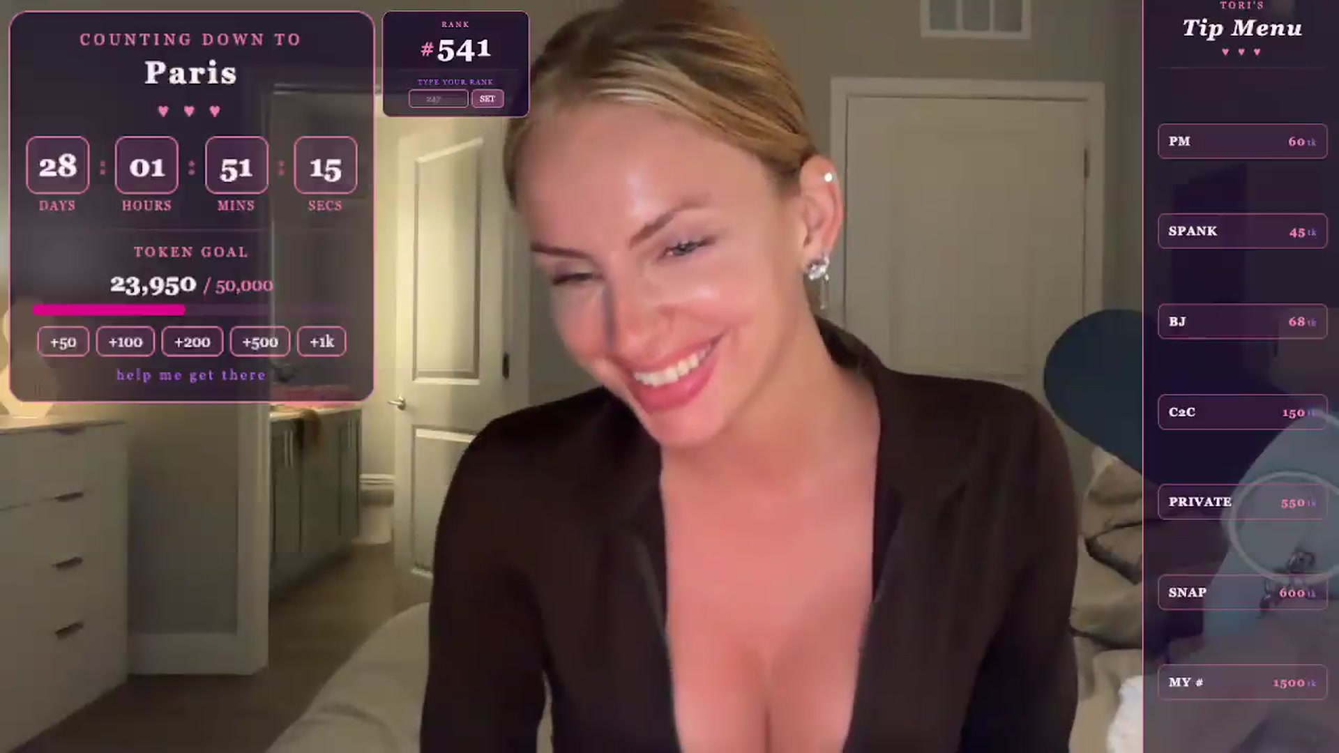 Gallery image thumbnail from GodessTatiRae's myfreecams stream on, 04/27/2026, 02:21 image 18 of 20