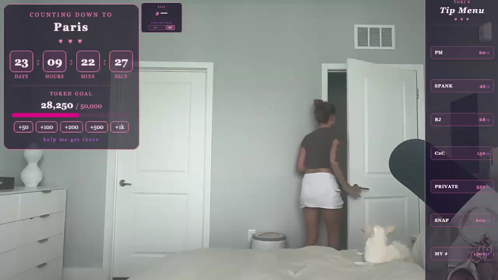 Gallery image thumbnail from GodessTatiRae's myfreecams stream on, 05/01/2026, 18:48 image 15 of 20