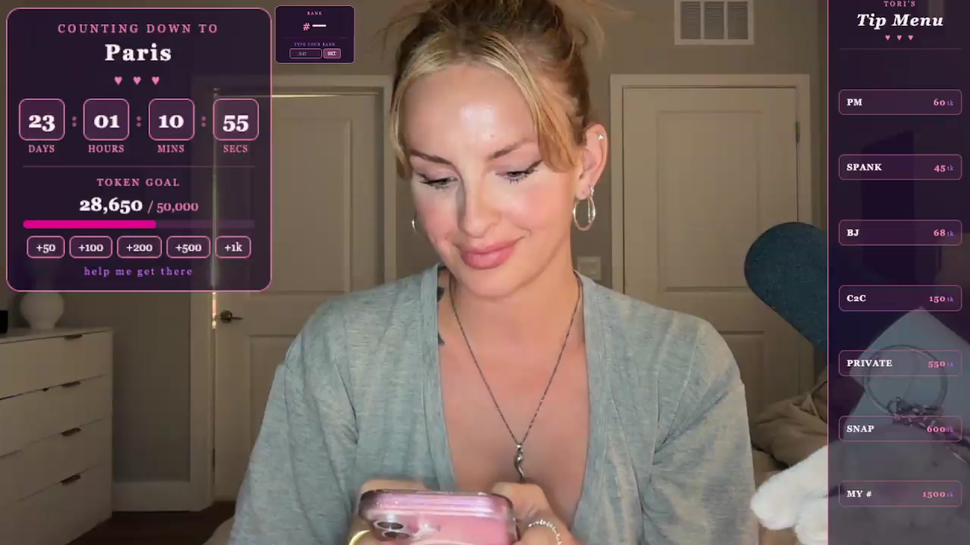 Gallery image thumbnail from GodessTatiRae's myfreecams stream on, 05/02/2026, 05:03 image 4 of 20