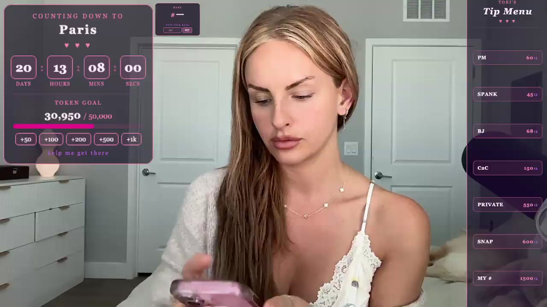 Gallery image thumbnail from GodessTatiRae's myfreecams stream on, 05/04/2026, 15:11 image 11 of 20