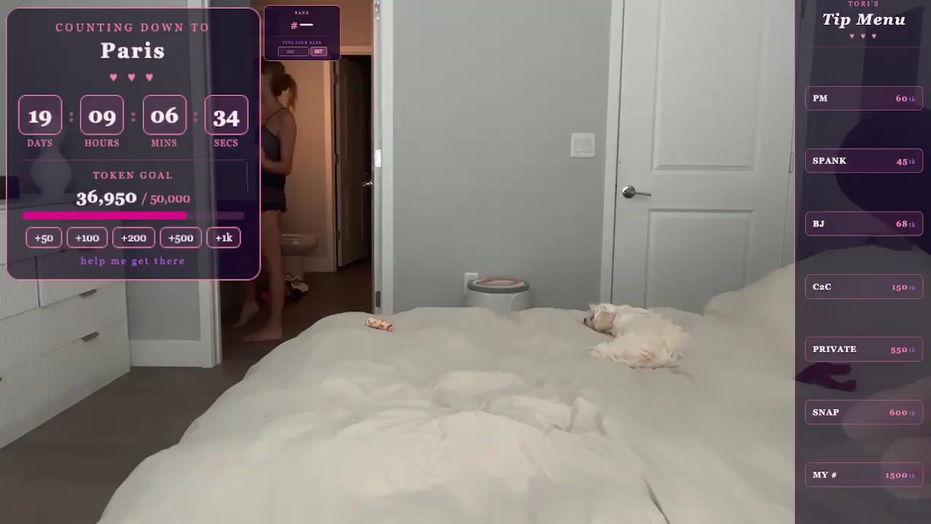 Gallery image thumbnail from GodessTatiRae's myfreecams stream on, 05/05/2026, 18:59 image 14 of 20