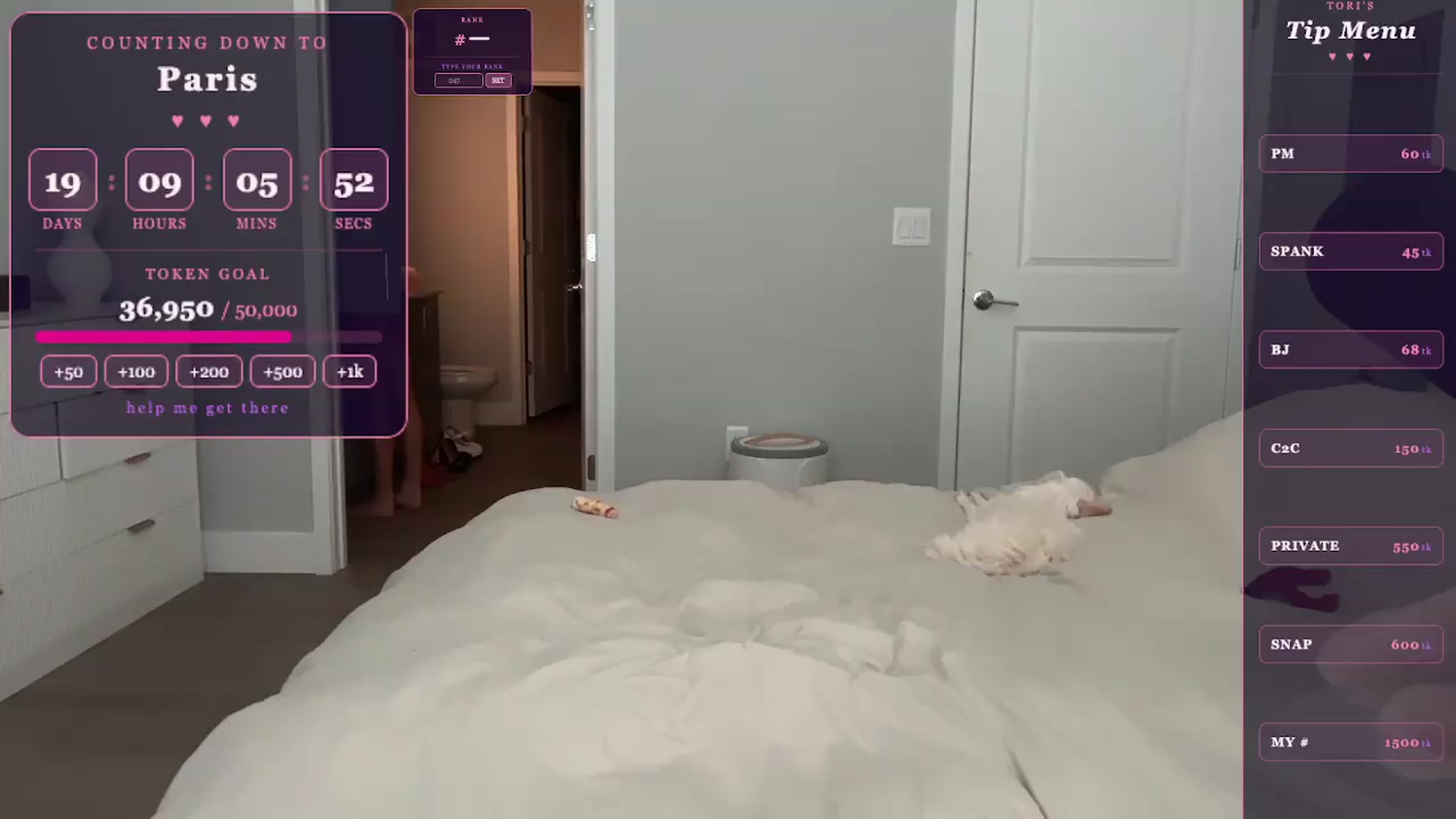 Gallery image thumbnail from GodessTatiRae's myfreecams stream on, 05/05/2026, 18:59 image 15 of 20
