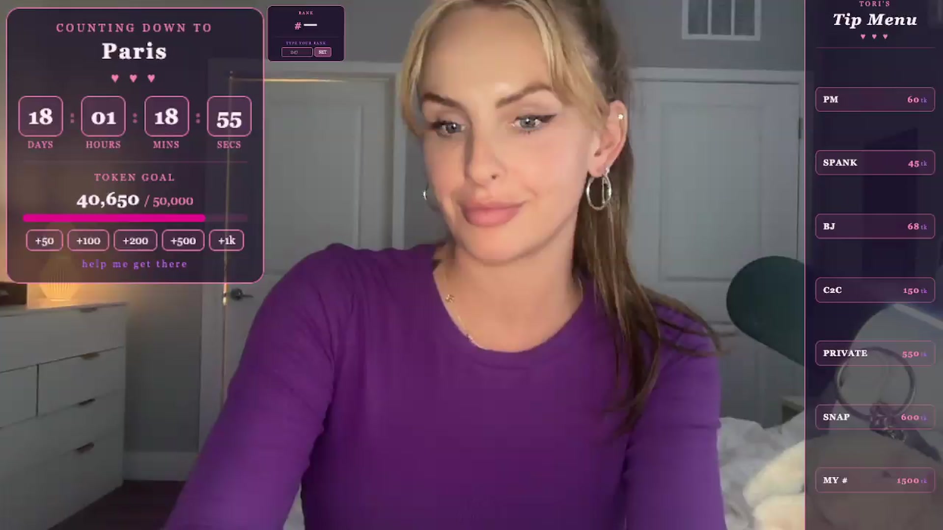 Gallery image thumbnail from GodessTatiRae's myfreecams stream on, 05/07/2026, 03:38 image 2 of 20